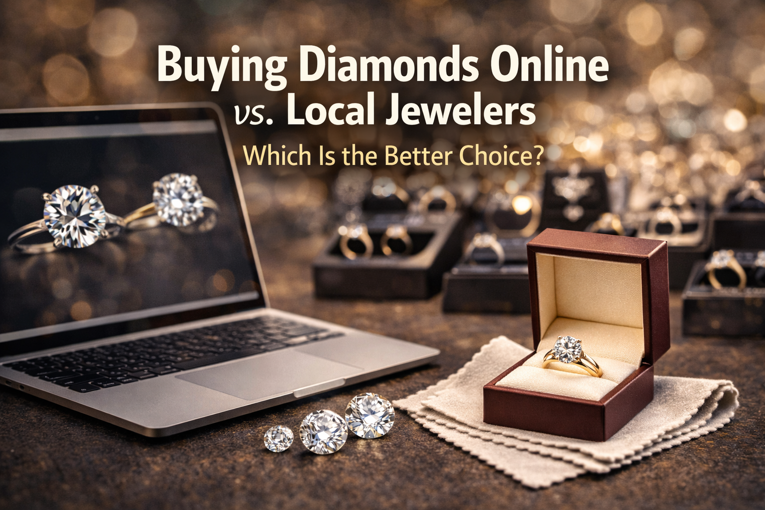 Buying Diamonds Online vs. Local Jewelers
