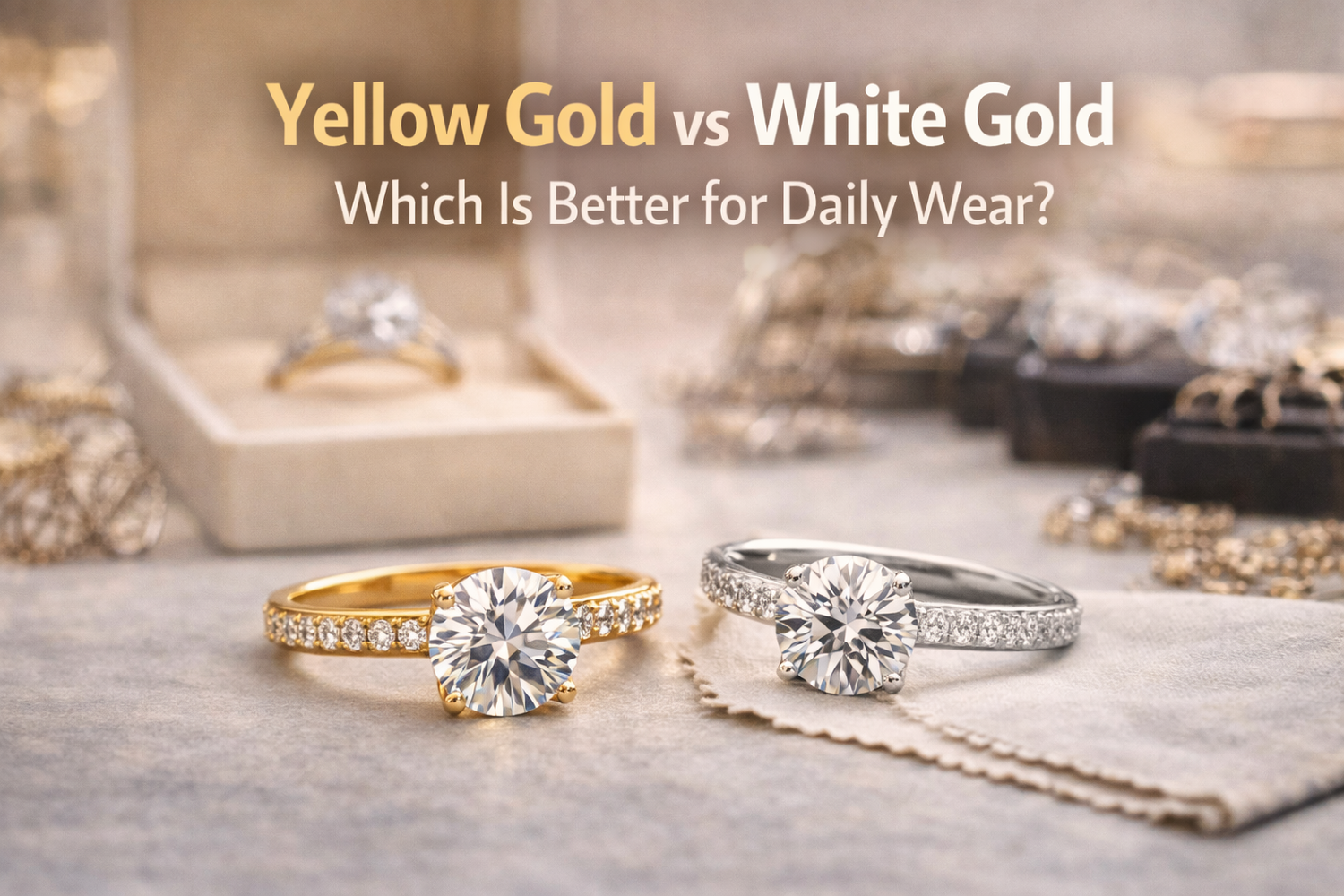 Yellow Gold vs White Gold