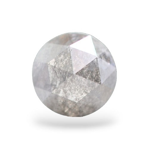 Rose Cut Salt & Pepper Diamonds