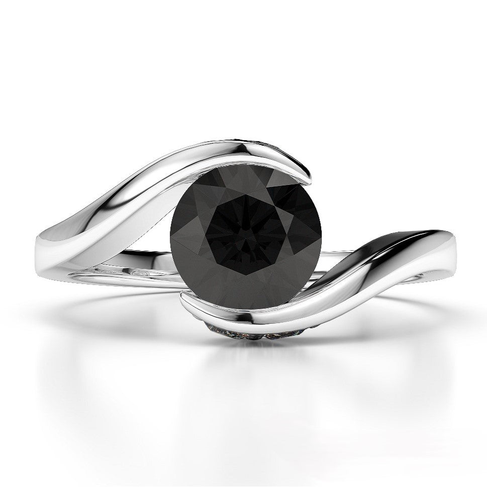 Black_Diamond_Solitaire_Ring