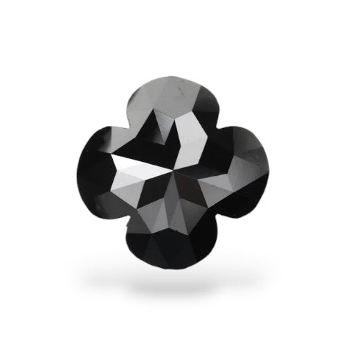 Loose Flower Shape Black Diamond