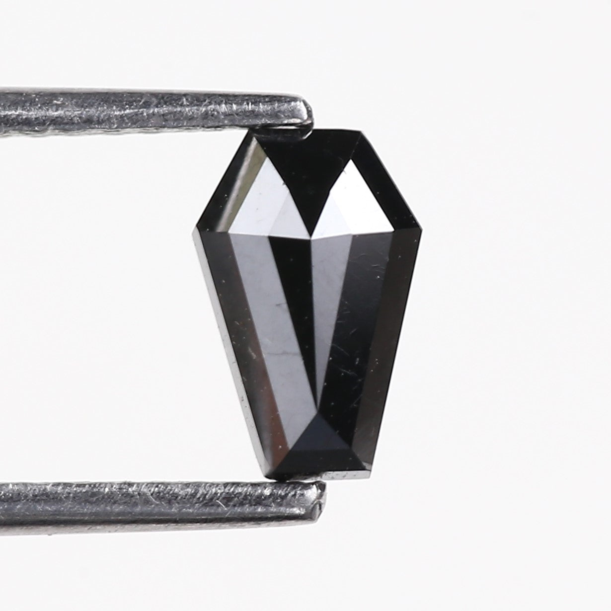 Coffin Cut Black Loose Diamond 7.20 MM