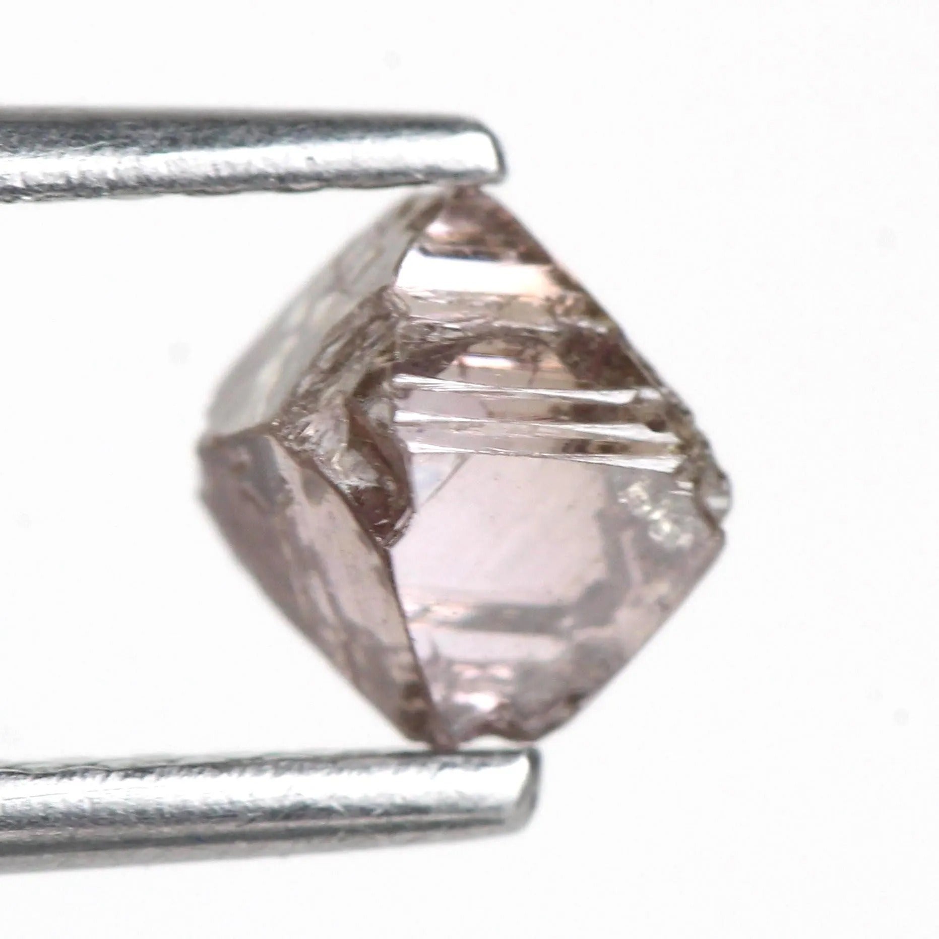 0.84 Carat Natural Purple Pink Rough Diamond 4.70 MM