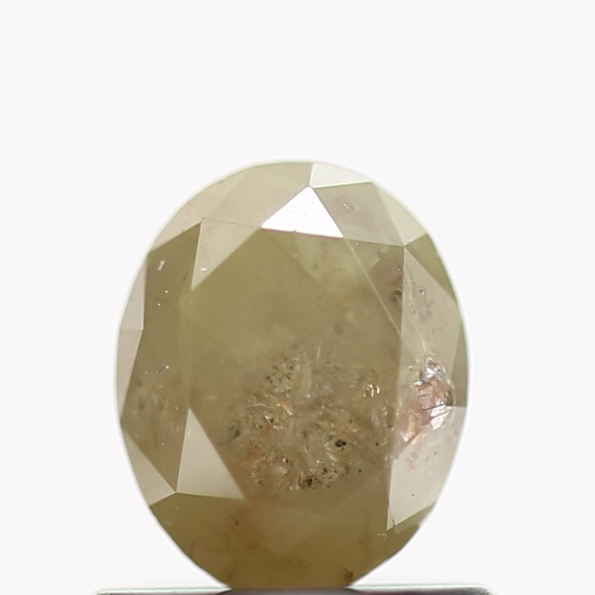 0.94 Carat Oval Rustic Brilliant Cut Natural Diamond
