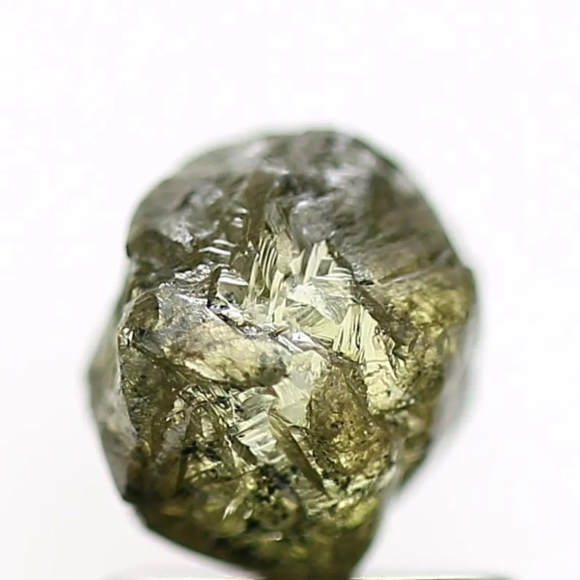 1.39 Carat Natural Rough Chameleon Diamond 5.6 MM