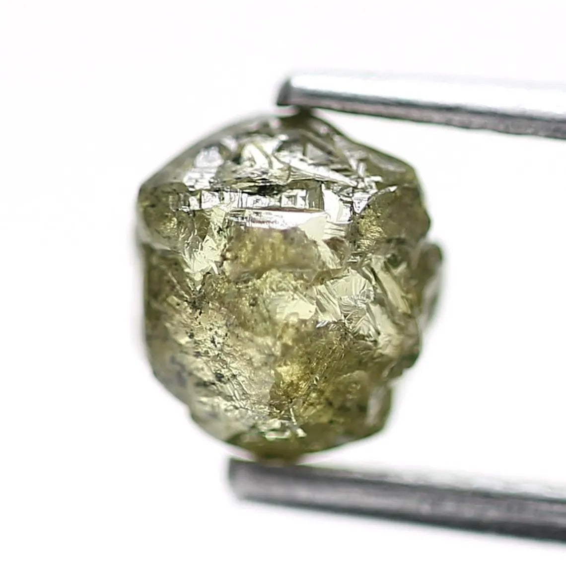 1.39 Carat Natural Rough Chameleon Diamond 5.6 MM