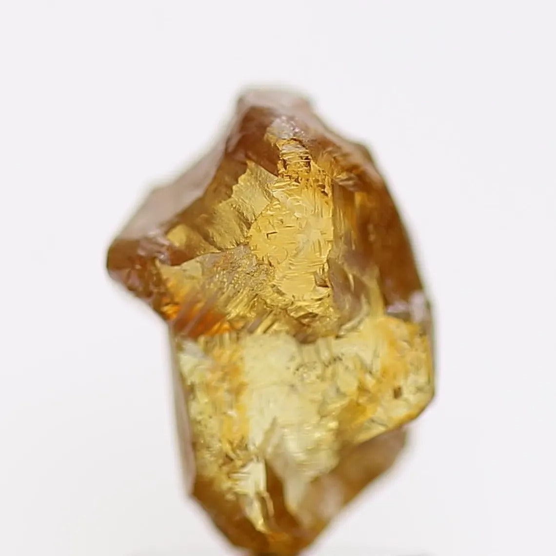 1.78 Carat Natural Fancy Orange Rough Diamond 8.4 MM