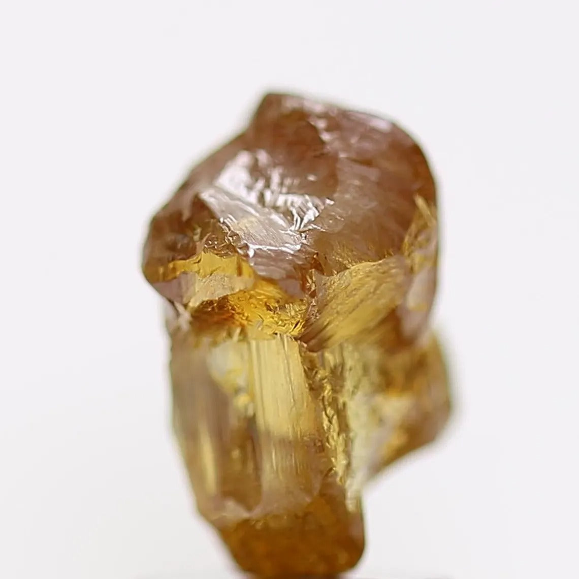 1.78 Carat Natural Fancy Orange Rough Diamond 8.4 MM