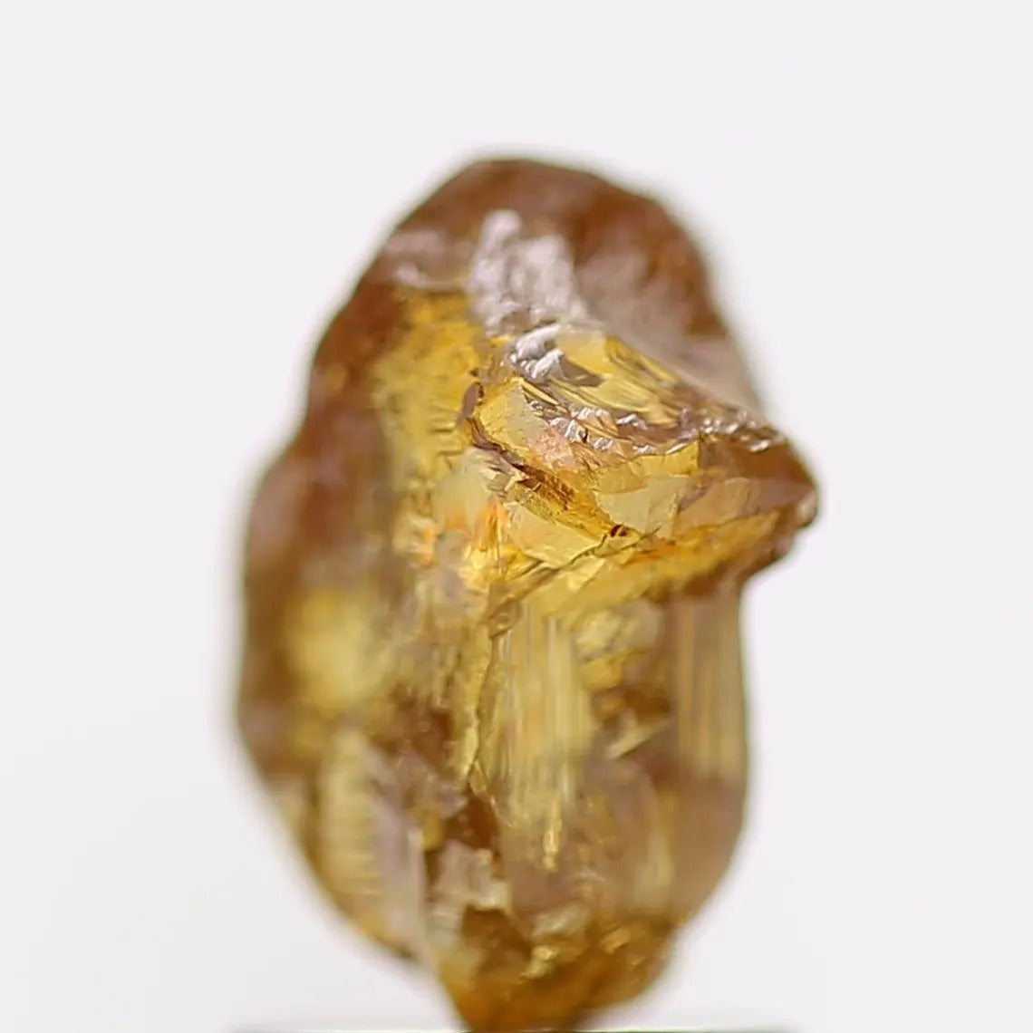1.78 Carat Natural Fancy Orange Rough Diamond 8.4 MM