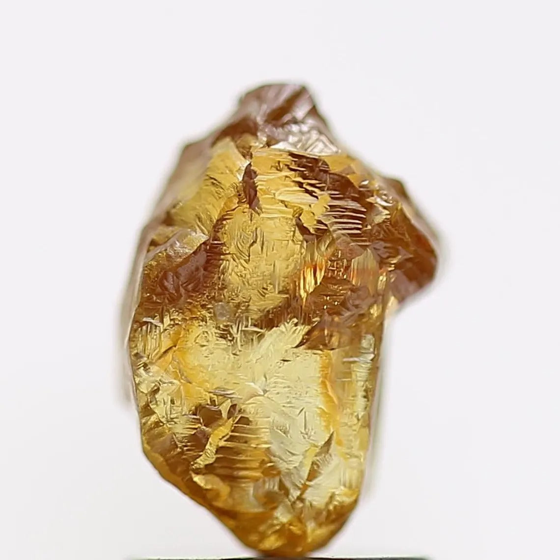1.78 Carat Natural Fancy Orange Rough Diamond 8.4 MM