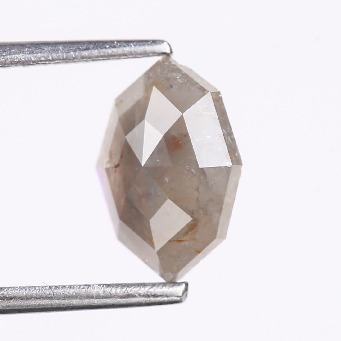 1.16 Carat Natural Gray Marquise Cut Salt And Pepper Diamond