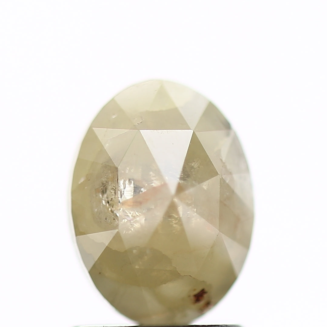 1.21 Carat Oval Rose Cut Natural Loose Diamond