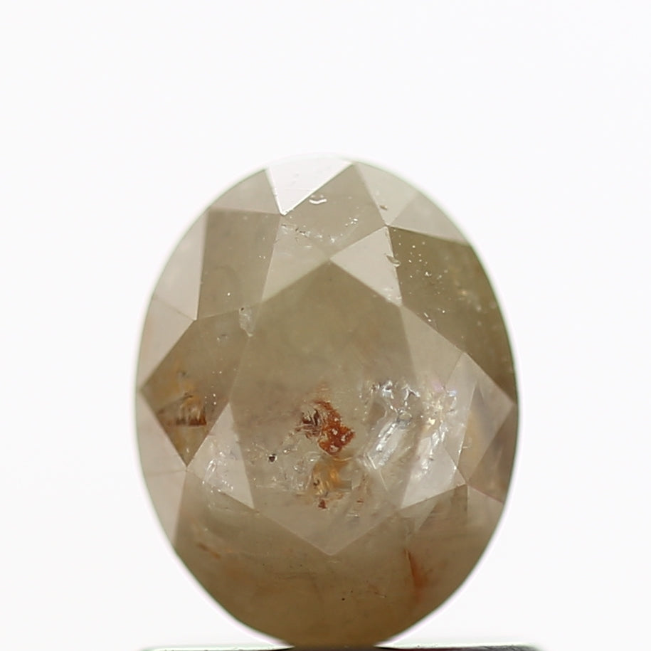 1.25 Carat Oval Salt and Pepper Diamond