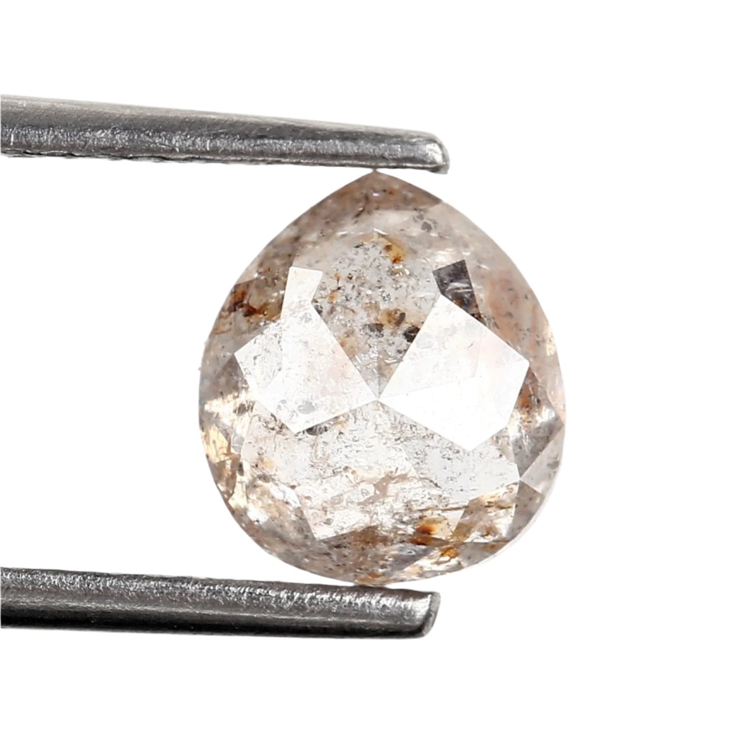 1.47_Carat_Rose_Cut_Fancy_Peach_Pear_Natural_Diamond_For_Ring_7.23_MM