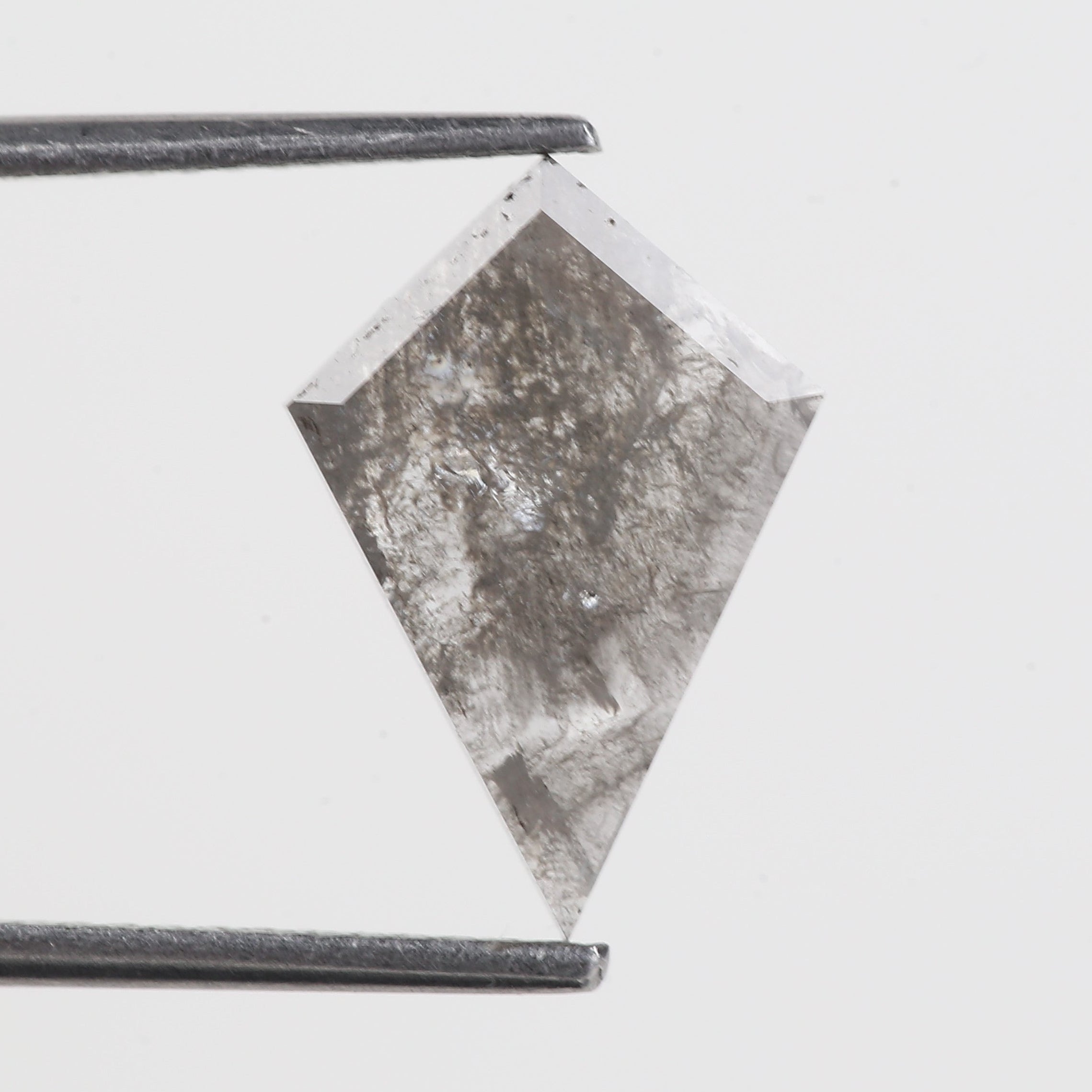 1.87 Carat Natural Gray Kite Salt And Pepper Diamond 13.94 MM