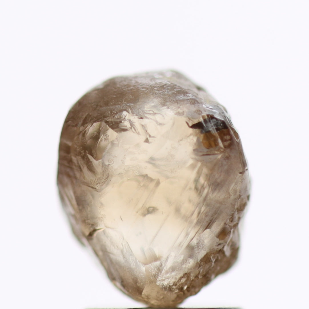 2.52 Carat Fancy Brown Natural Rough Diamonds 8.18 MM