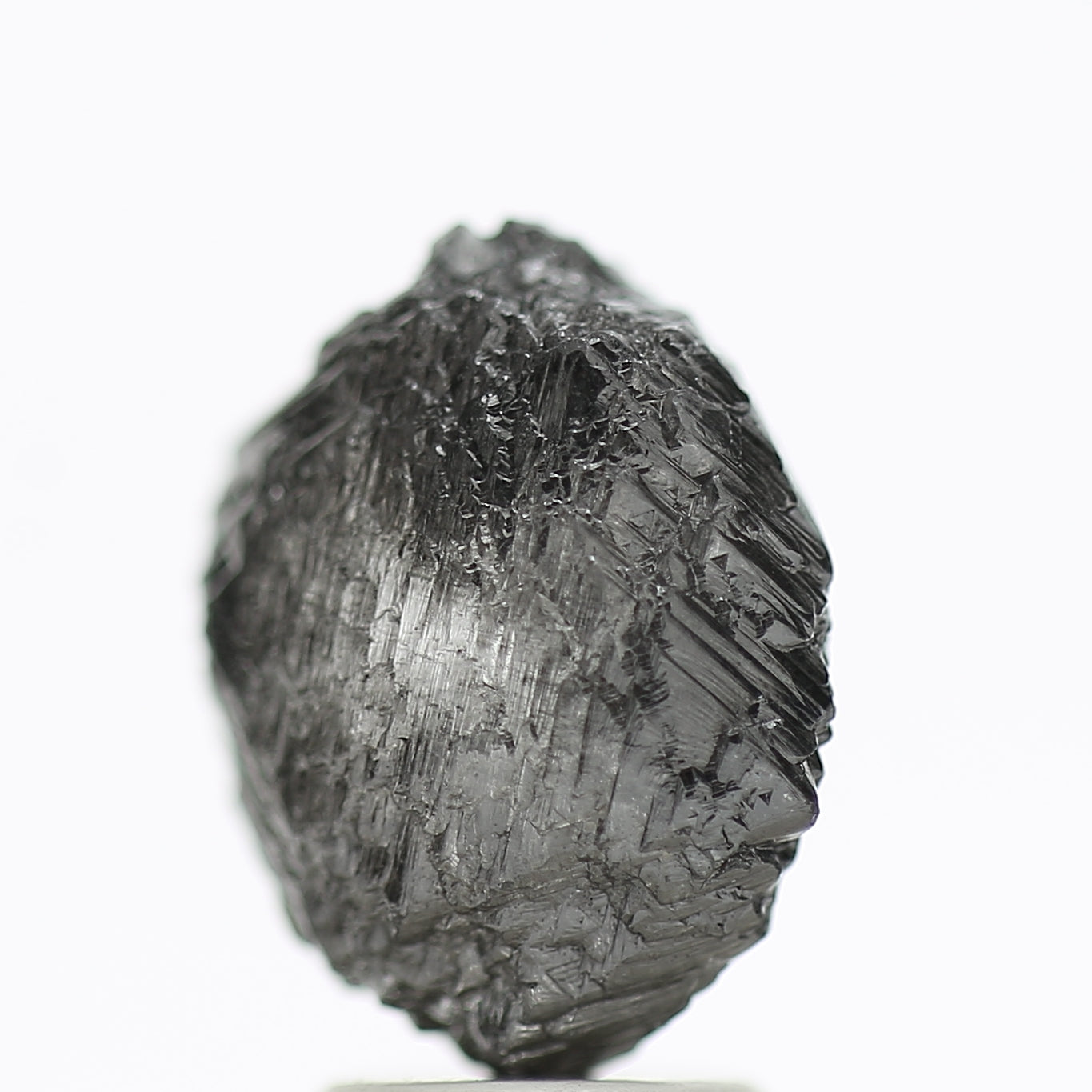 4.64 Carat Black Gray Natural Raw Uncut Rough Diamond