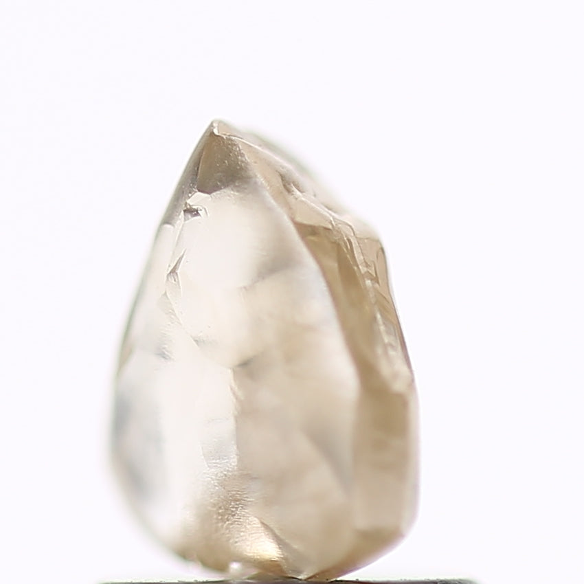 1.25 Carat Fancy Champagne Brown Natural Rough Diamond 6.61 MM