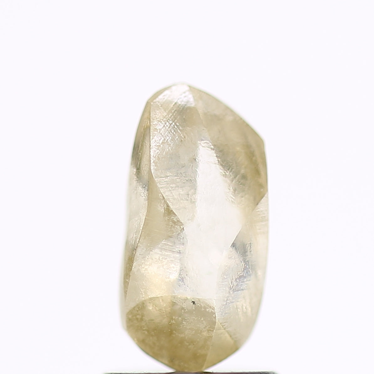 1.31 Carat Natural Brown Yellow Uncut Raw Diamond 9.19 MM