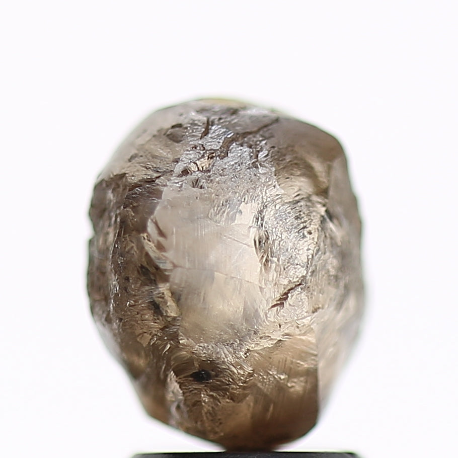 3.29 Carat Natural Fancy Brown Rough Diamond 8.8 MM