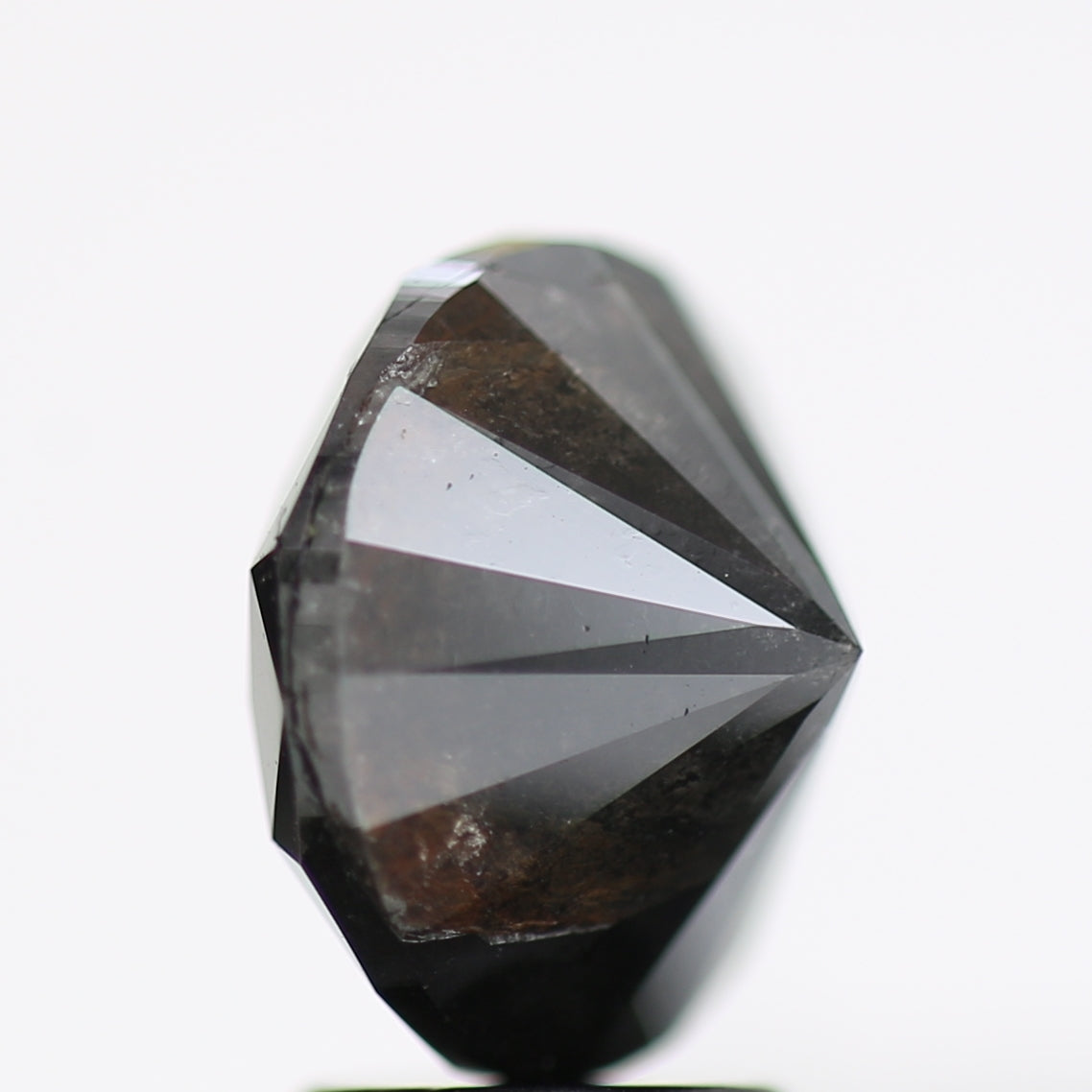 3.86 Carat Fancy Black Round Brilliant Diamond GIA Certified