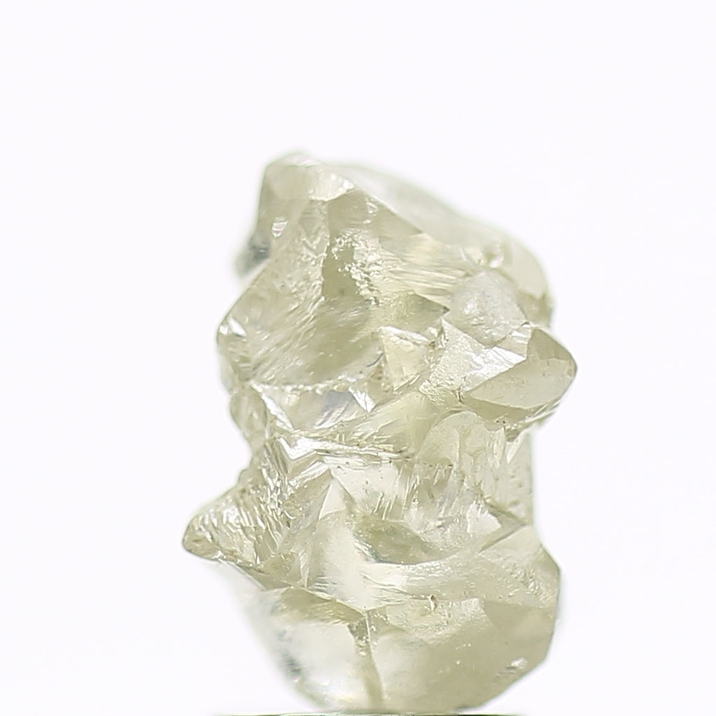2.77 Carat Natural Clear Crystal Rough Diamond 10.10 MM