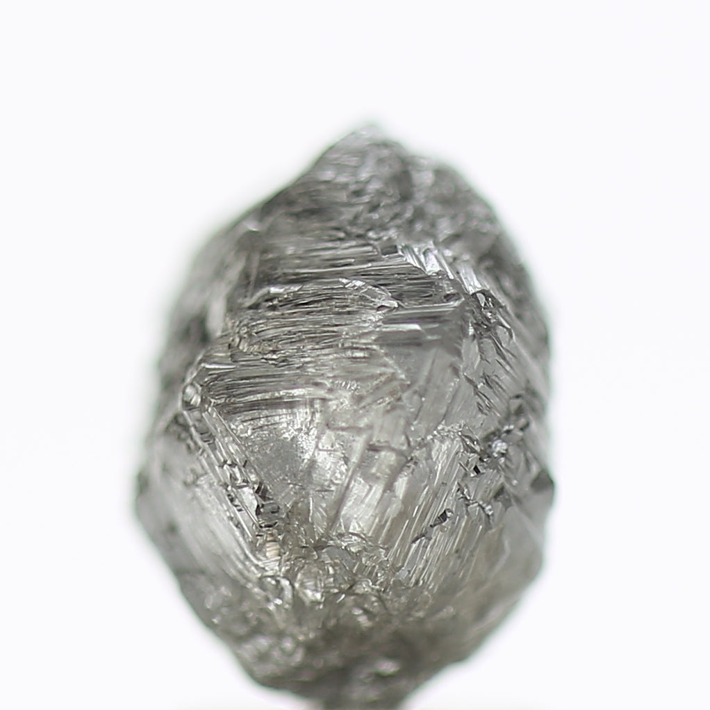 3.58 Carat Gray Natural Raw Uncut Rough Diamond