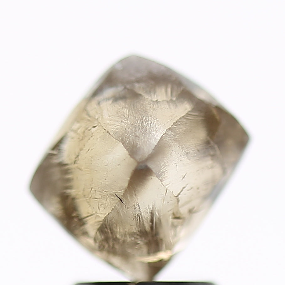 4.26 Carat Natural Fancy Champagne Brown Rough Diamond 9 MM