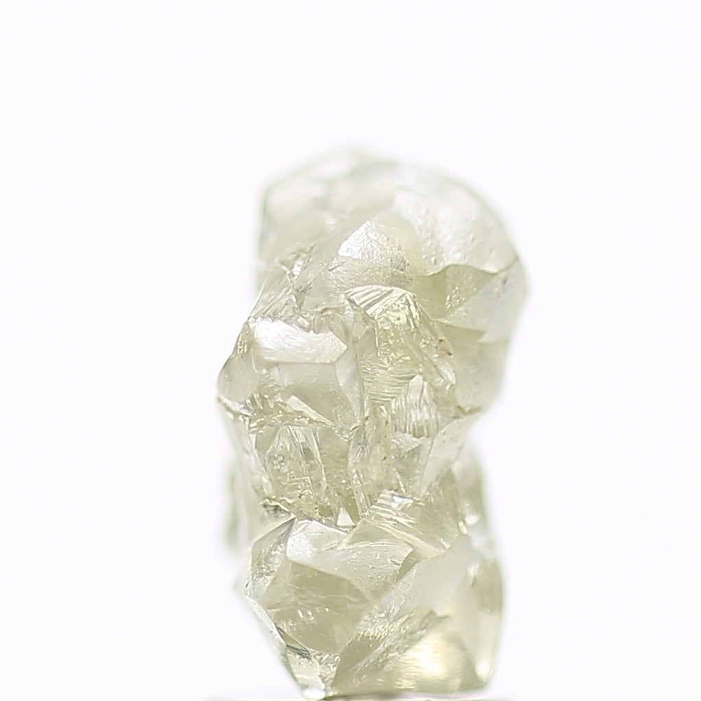 2.77 Carat Natural Clear Crystal Rough Diamond 10.10 MM