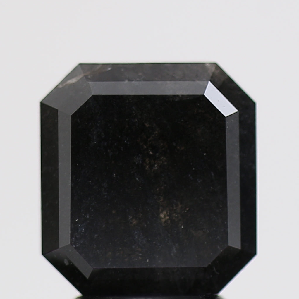 2.58 Carat Fancy Black Emerald Diamond GIA Certified