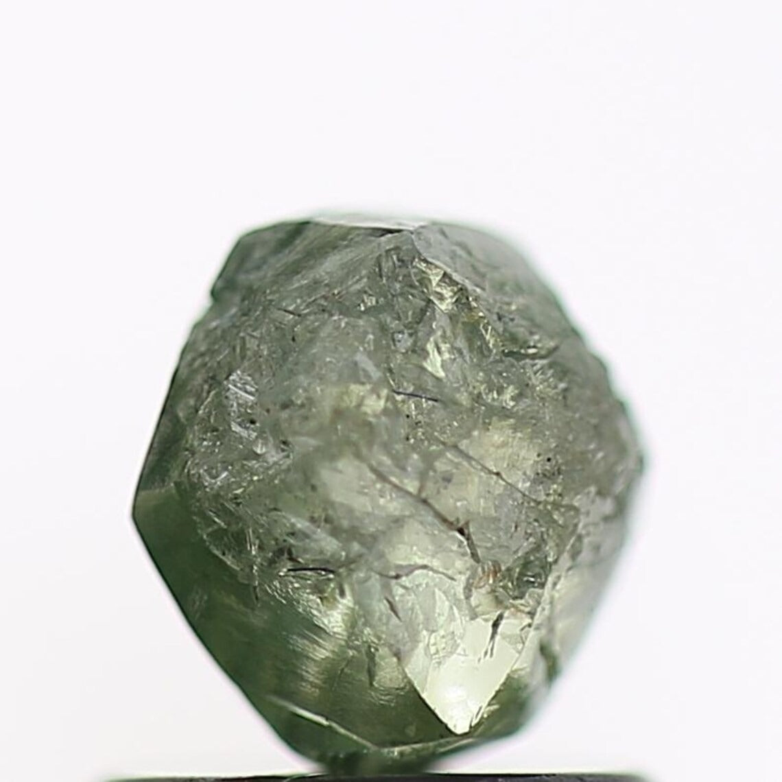 1 Carat Green Rough Diamond Natural 5.8 MM