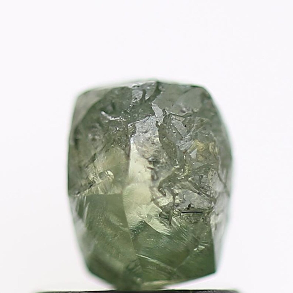 1 Carat Green Rough Diamond Natural 5.8 MM