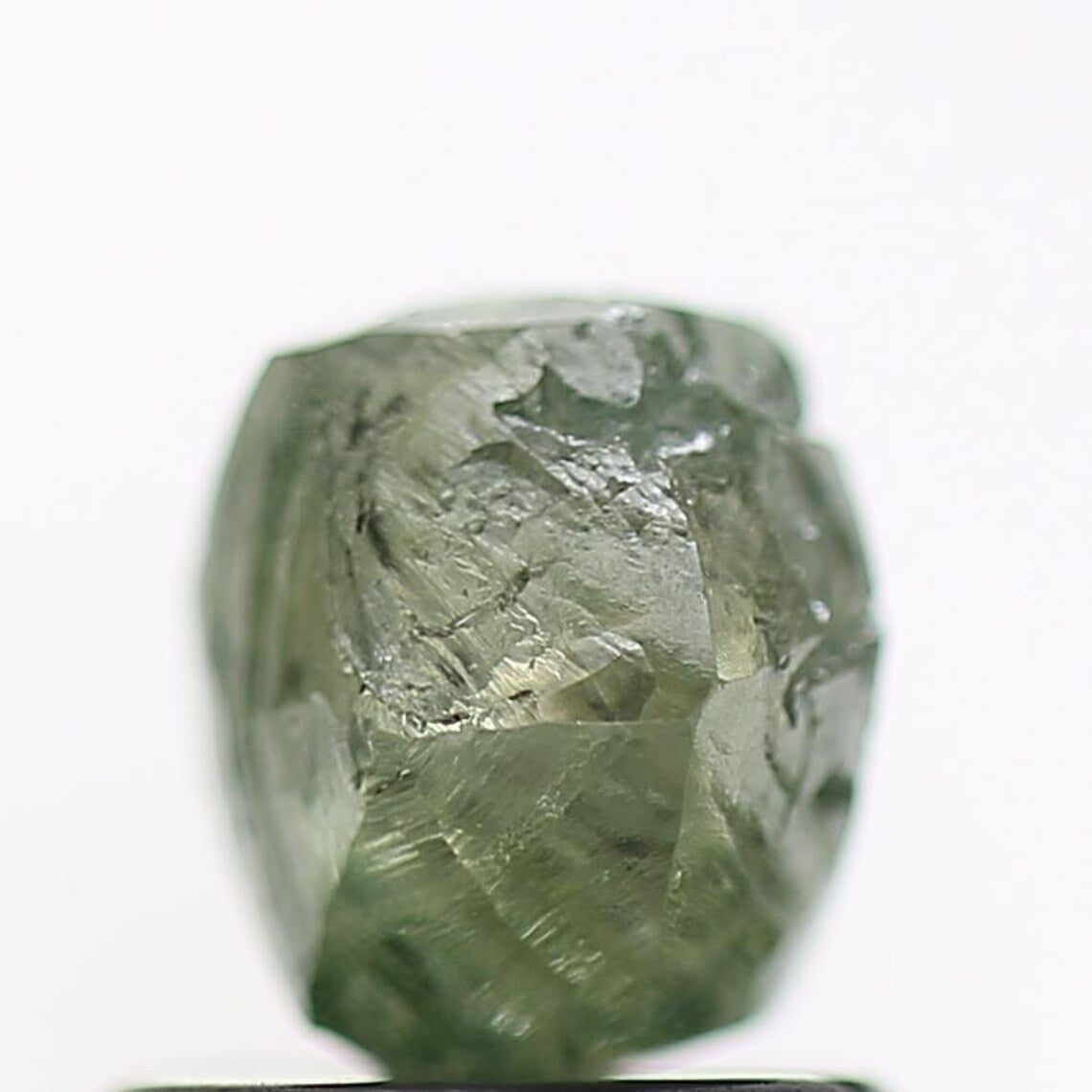 1 Carat Green Rough Diamond Natural 5.8 MM