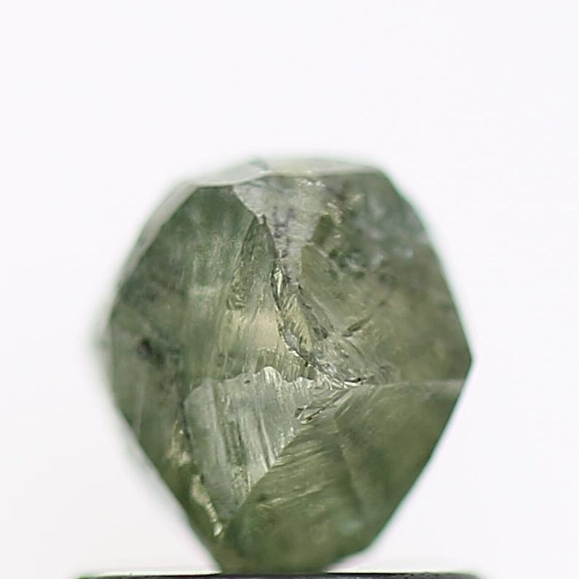 1 Carat Green Rough Diamond Natural 5.8 MM