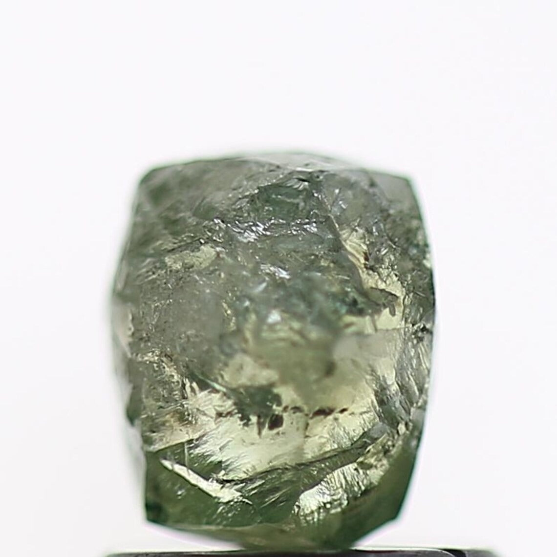 1 Carat Green Rough Diamond Natural 5.8 MM