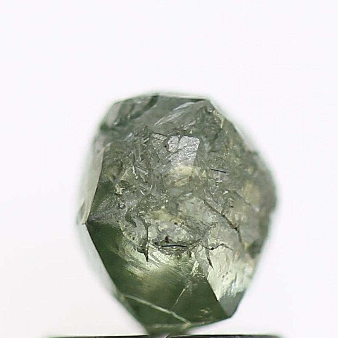 1 Carat Green Rough Diamond Natural 5.8 MM