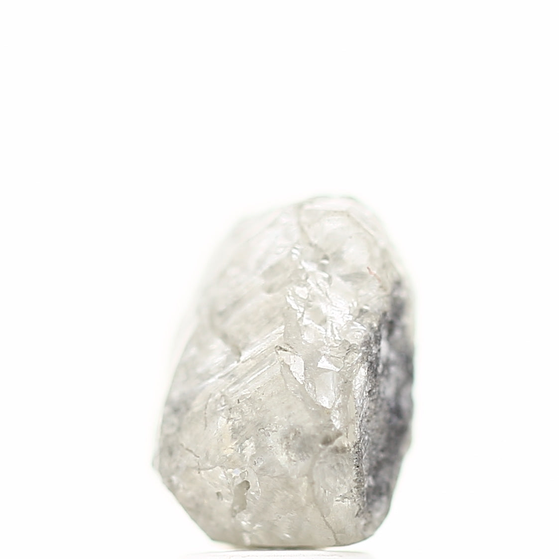6.43 Carat Natural White Crystal Raw Rough Diamond 11.01 MM - Blackdiamond