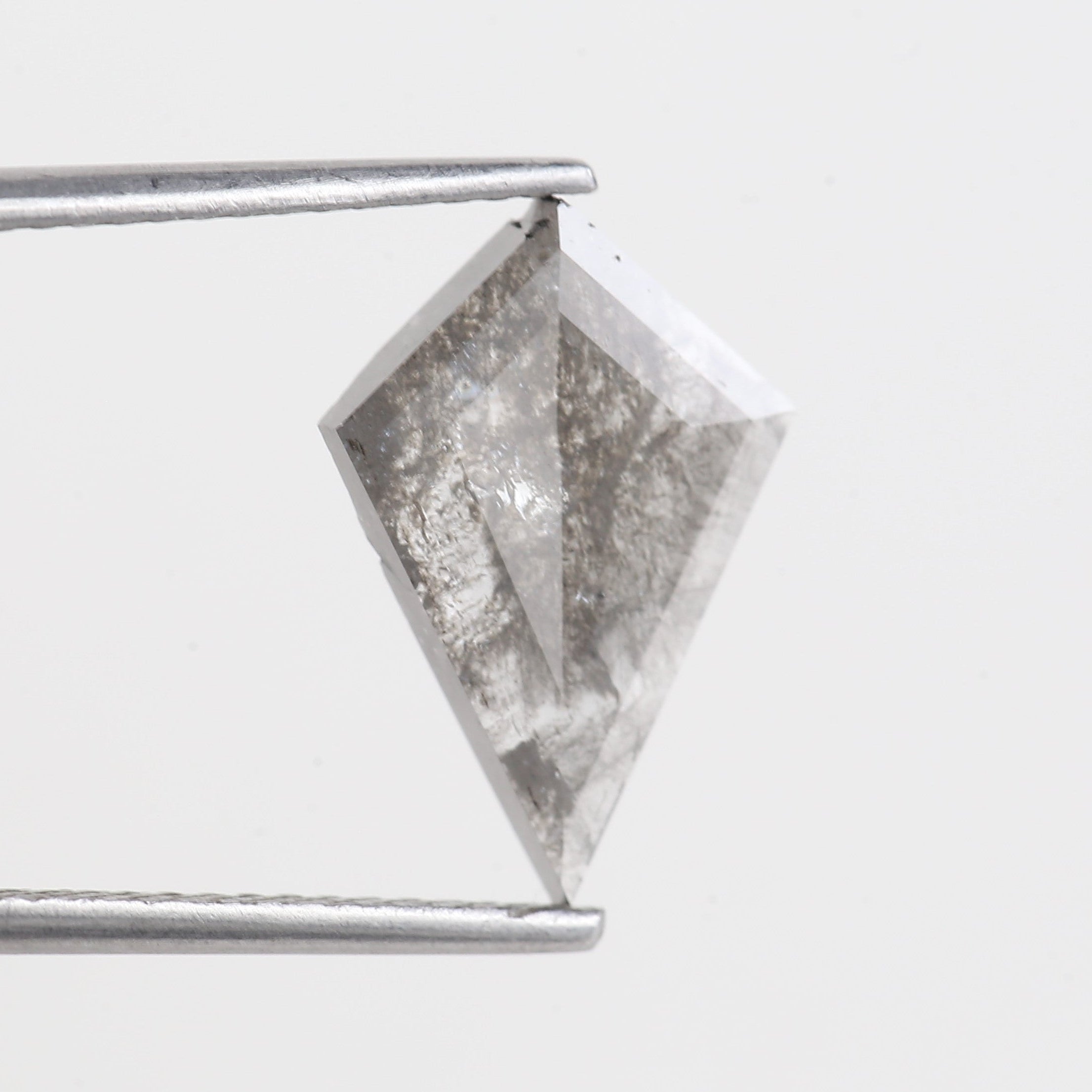 1.87 Carat Natural Gray Kite Salt And Pepper Diamond 13.94 MM