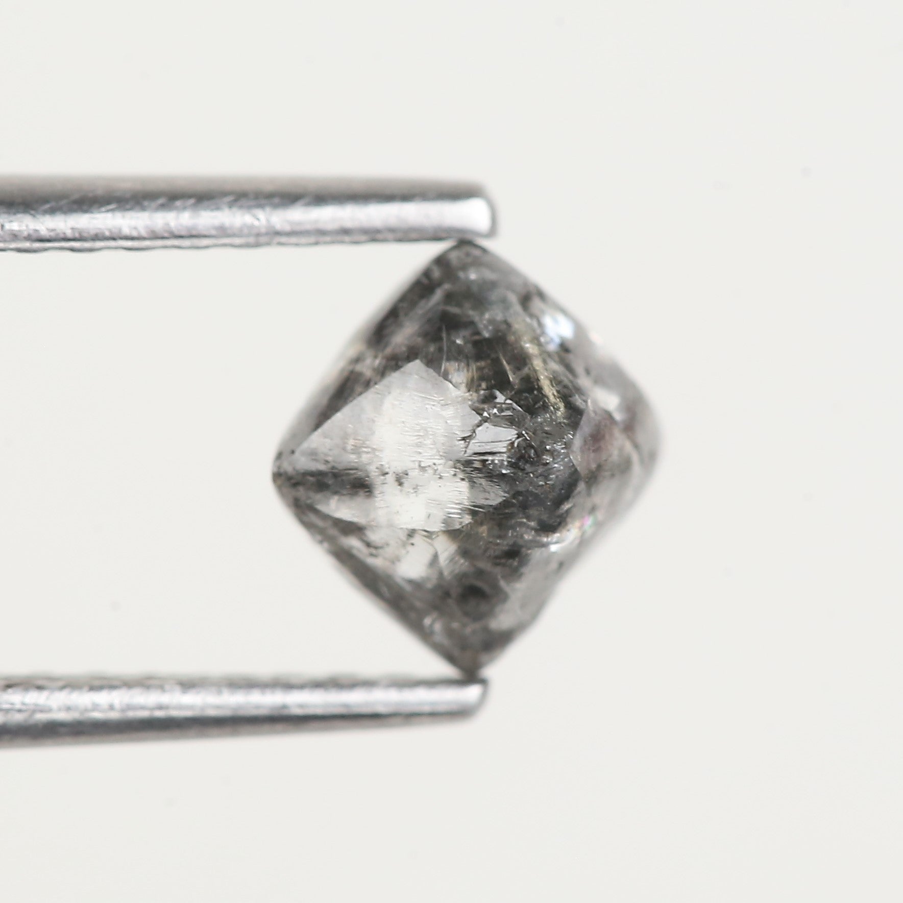 Rough Octahedron Grey Rough Diamond 4.9 MM