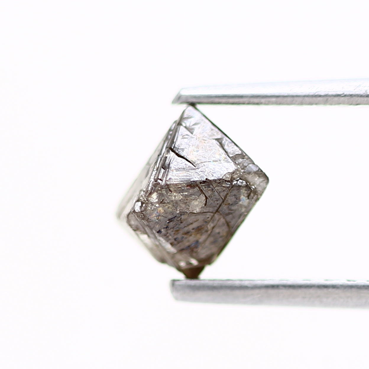 0.94 Carat Fancy Brown Octahedron Natural Rough Diamond 6.30 MM - Blackdiamond