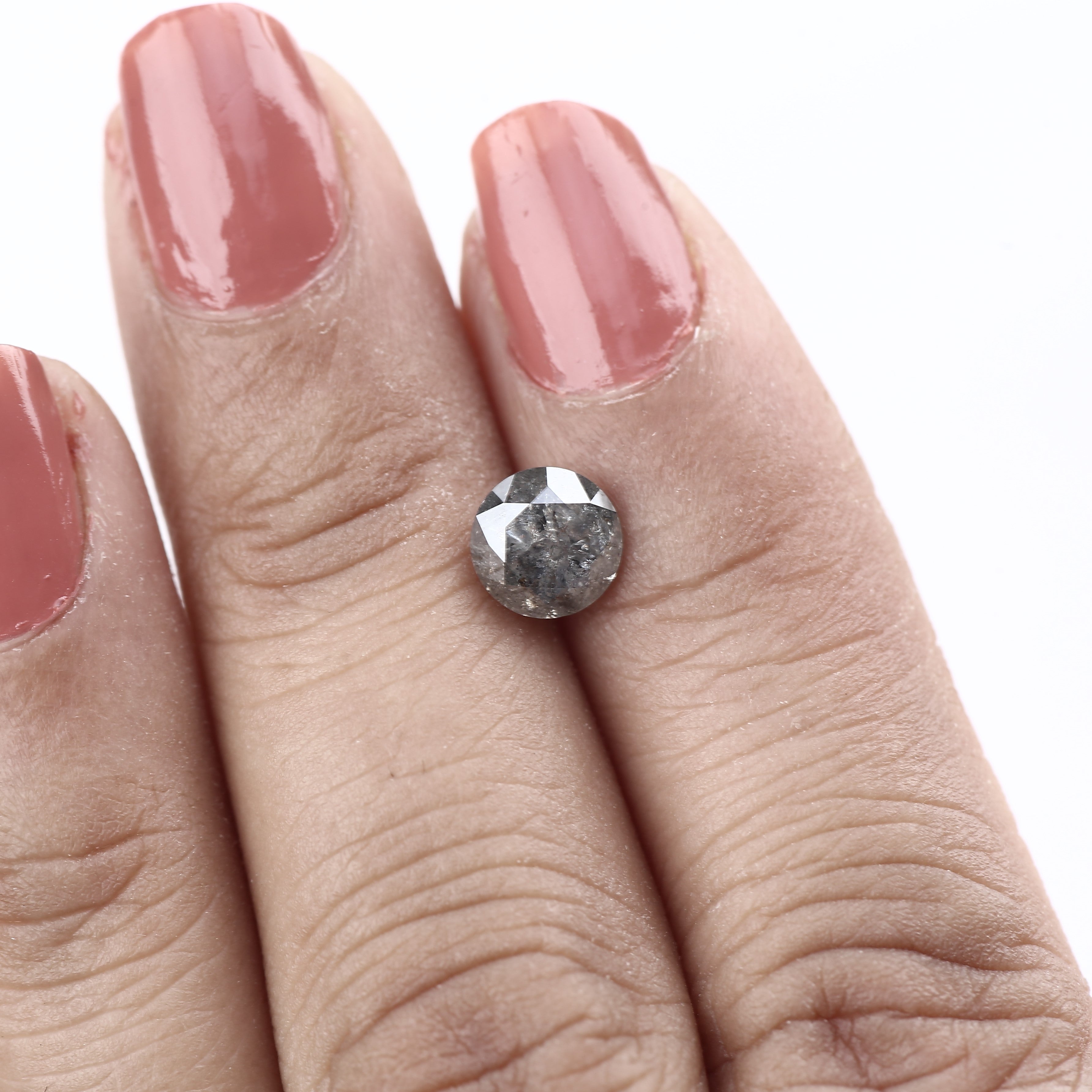 salt and pepper diamond ring 1 carat