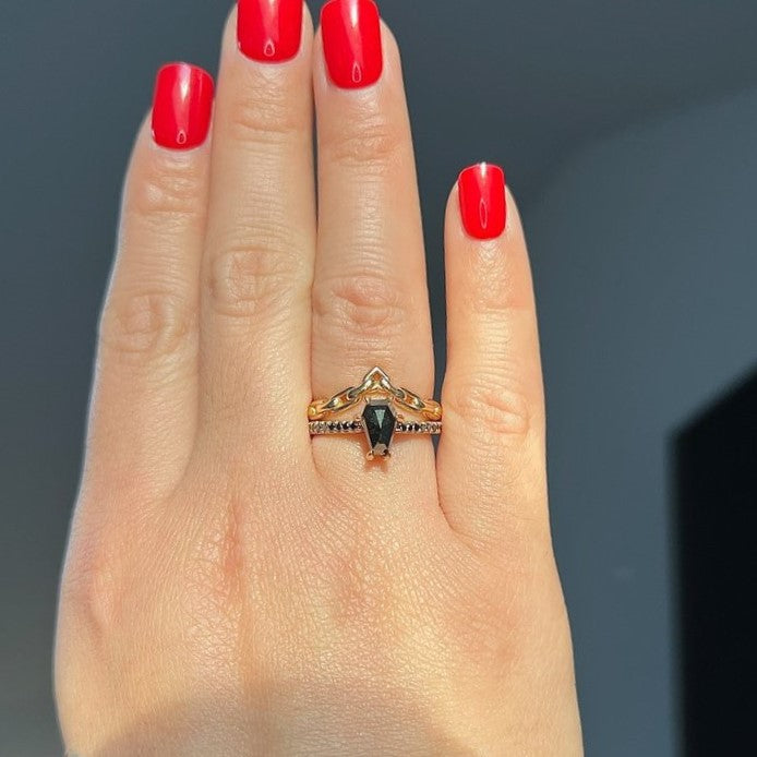 1 Carat The Classic Forever Love Black Diamond Ring - Blackdiamond