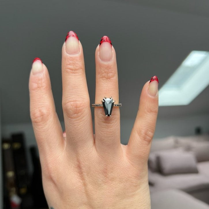 1 Carat The Classic Forever Love Black Diamond Ring - Blackdiamond