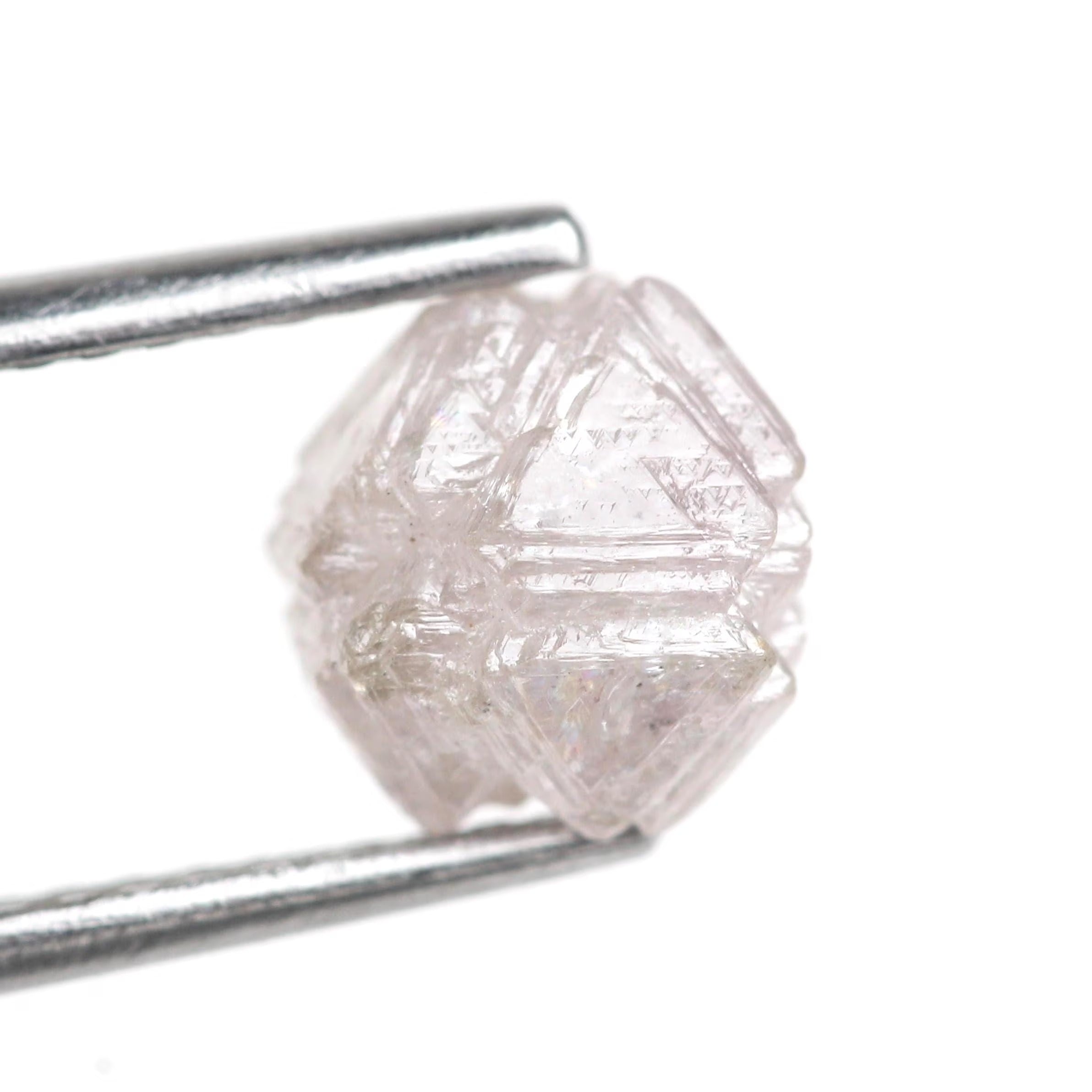 Natural Rough Purple Pink Loose Uncut Diamond 7 MM