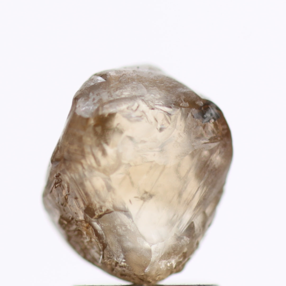 2.52 Carat Fancy Brown Natural Rough Diamonds 8.18 MM