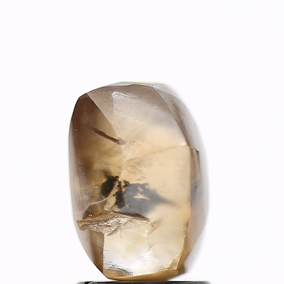 2.55 Carat Natural Fancy Brown Rough Diamond 8.26 MM