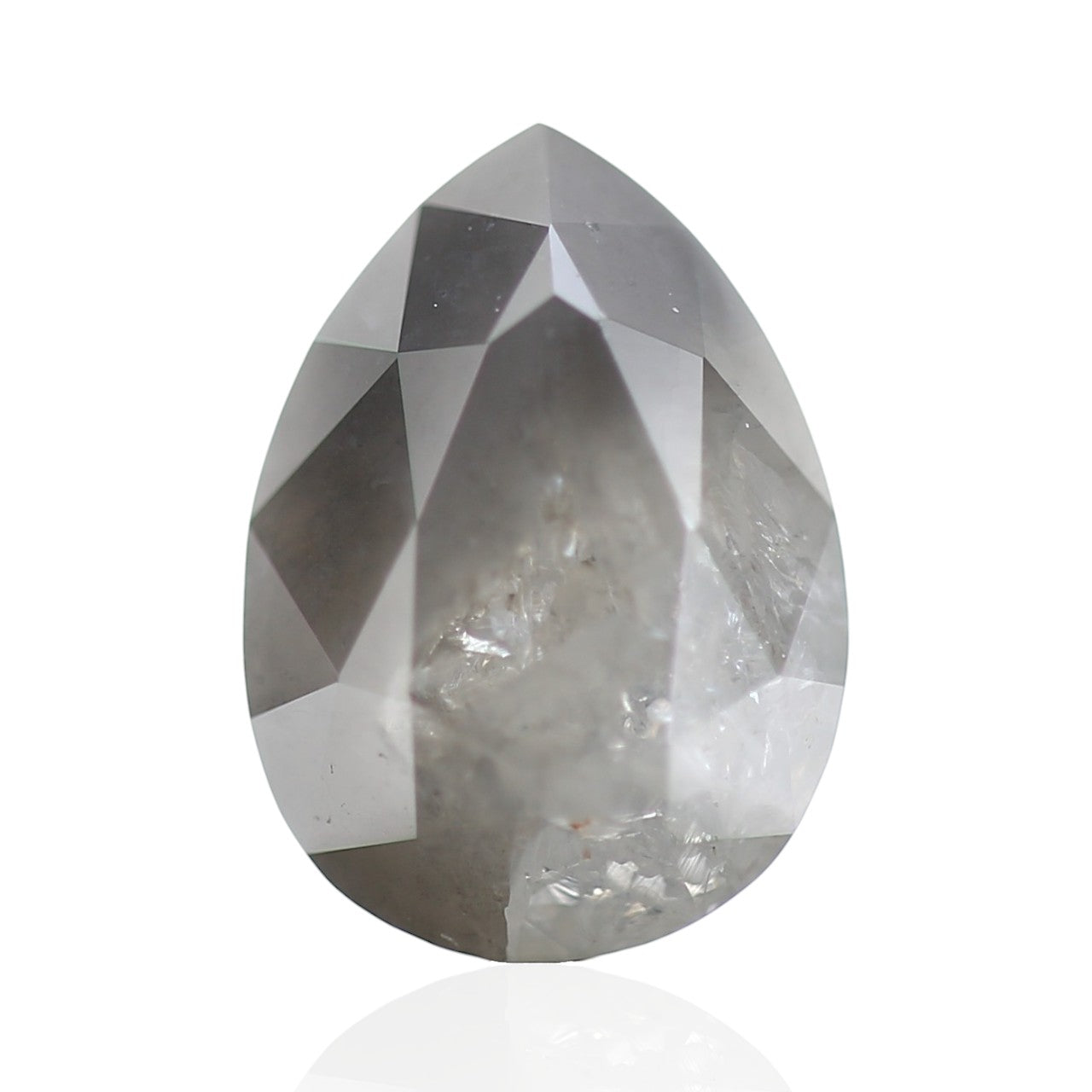 2.50 Ct Salt and Pepper Diamond 10.30 MM