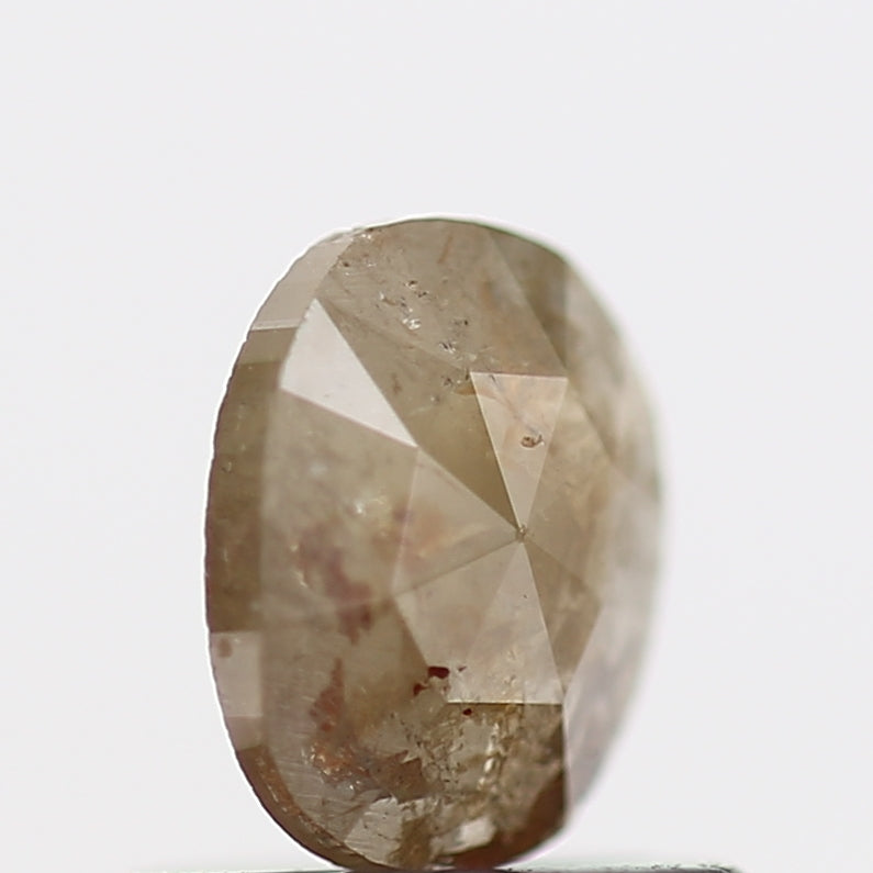 0.41 Carat Oval Cut Natural Brown Loose Diamond 5.7 MM
