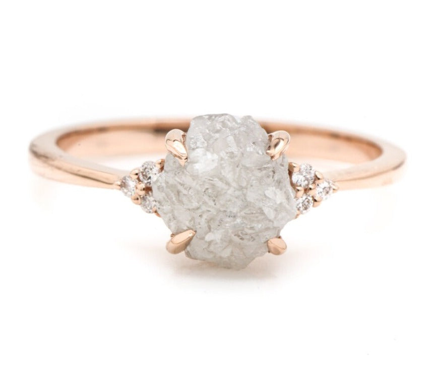 Rough Diamond Ring