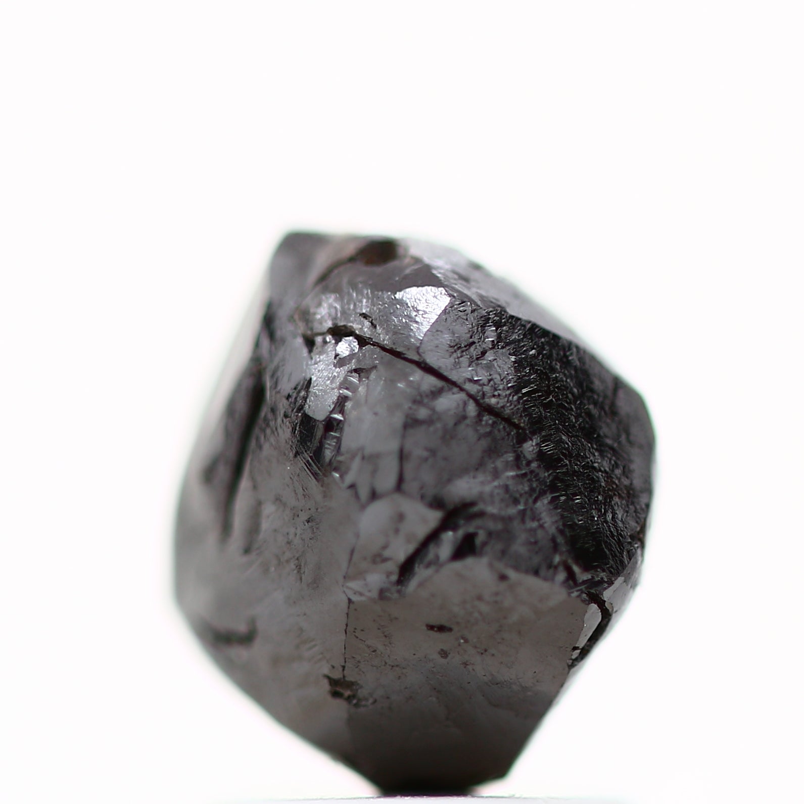 2.72 Carat Natural Deep Brown Rough Diamond 8 MM - Blackdiamond